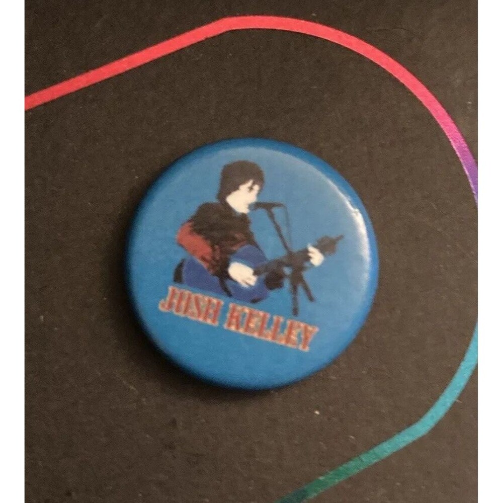 RARE Josh Kelley Button Pin Music Promo Gift Guitar Collectors Jewelry Pins